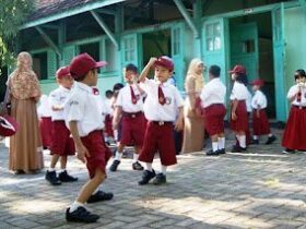 Hari Pertama Masuk Sekolah di SD Negeri 1 Cepu Tak Ada Upacara Bendera