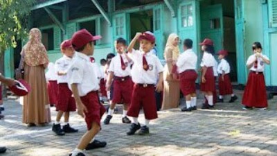 Hari Pertama Masuk Sekolah di SD Negeri 1 Cepu Tak Ada Upacara Bendera