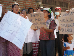 Warga Bantaran Kali Balun Tolak Penggusuran