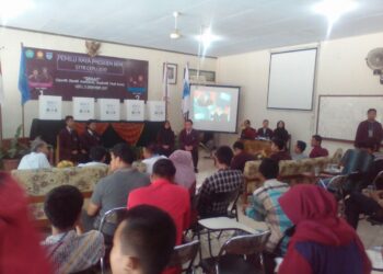 Latih Berdemokrasi, STTR Gelar Pemilu Raya