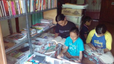 Cepu Baca Buku, Dapat Donasi Pertama dari Afrika Selatan