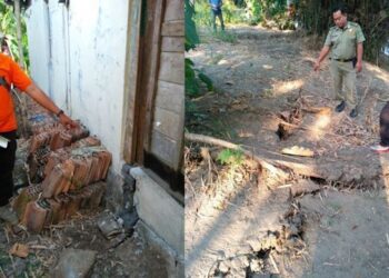 Akibat Longsor, Rumah Warga Sumberpitu Rusak