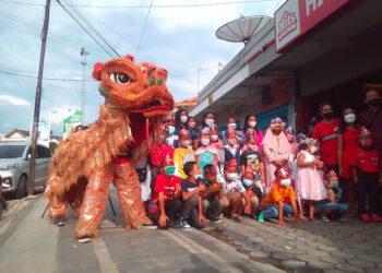 Barongsai Cepu Kembali Beratraksi Setelah Tertidur 12 Tahun