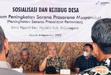Sinergi PEPC, Pemkab Bojonegoro dan Fospora Bangun Fasilitas Olahraga dan Jalan Usaha Tani di 3 Desa