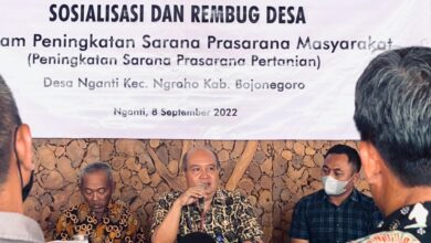 Sinergi PEPC, Pemkab Bojonegoro dan Fospora Bangun Fasilitas Olahraga dan Jalan Usaha Tani di 3 Desa
