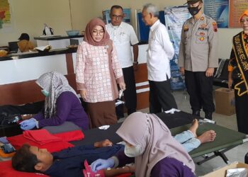 Ada Donor Darah dalam Rangkaian Pengukuhan Forum Genre