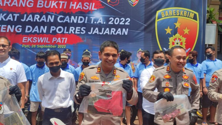 Polres Blora Ringkus 6 Tersangka Pencuri Motor