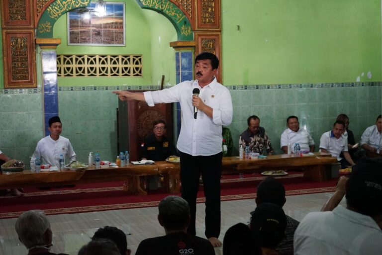 Menteri ATR BPN dan Bupati Blora Siap Dukung Proses Sertifikasi Tanah Wonorejo