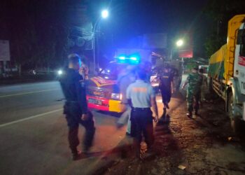 Pastikan Kondusifitas Wilayah di Blora, Petugas Gabungan TNI Polri, Satpol PP Dan Pamter Perguruan Silat Gelar Patroli Gabungan