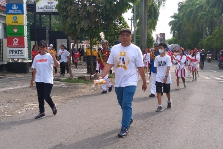 Jalan Sehat Meriahkan HUT Ke 97 Yayasan Yohanes Gabriel Cepu 1 HUT Ke 97 Yayasan Yohanes Gabriel Cepu