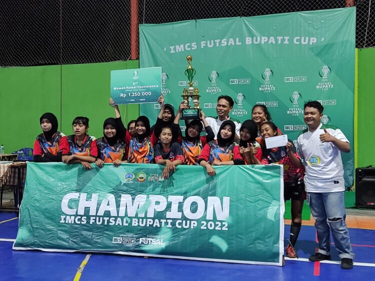 IMCS Gelar Turnamen Futsal Bupati Blora Cup 2022