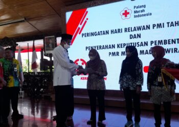 Peringati Hari Relawan, PMI Blora Serahkan Keputusan Pembentukan PMR