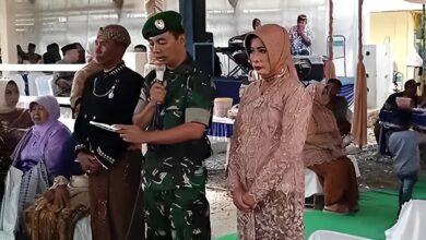 Anggota TNI ditunjuk Pasrah Nganten