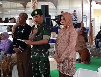 Anggota TNI ditunjuk Pasrah Nganten