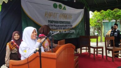 Pemilihan Ketua IPNU MTs Darul Falah Cepu