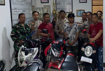 Polsek Cepu bersama Koramil Cepu, amankan warga perguruan pencak silat