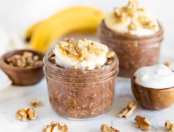Banana Choco OATMEAL! Menu SAHUR Sehat yang Praktis dan Mudah, Berikut Resep dan Cara Membuatnya