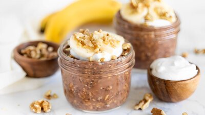 Banana Choco OATMEAL! Menu SAHUR Sehat yang Praktis dan Mudah, Berikut Resep dan Cara Membuatnya