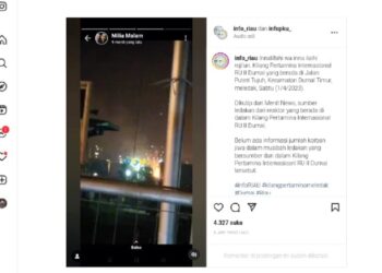 Kilang Pertamina Meledak