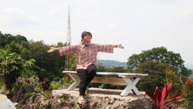 salah satu spot foto wisata di Blora