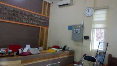 Kantor Disperindagkop Blora kosong. Foto; Siti Lestari