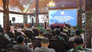 Sosialisasi Pilkades Serentak 2023 di Kabuoaten Blora
