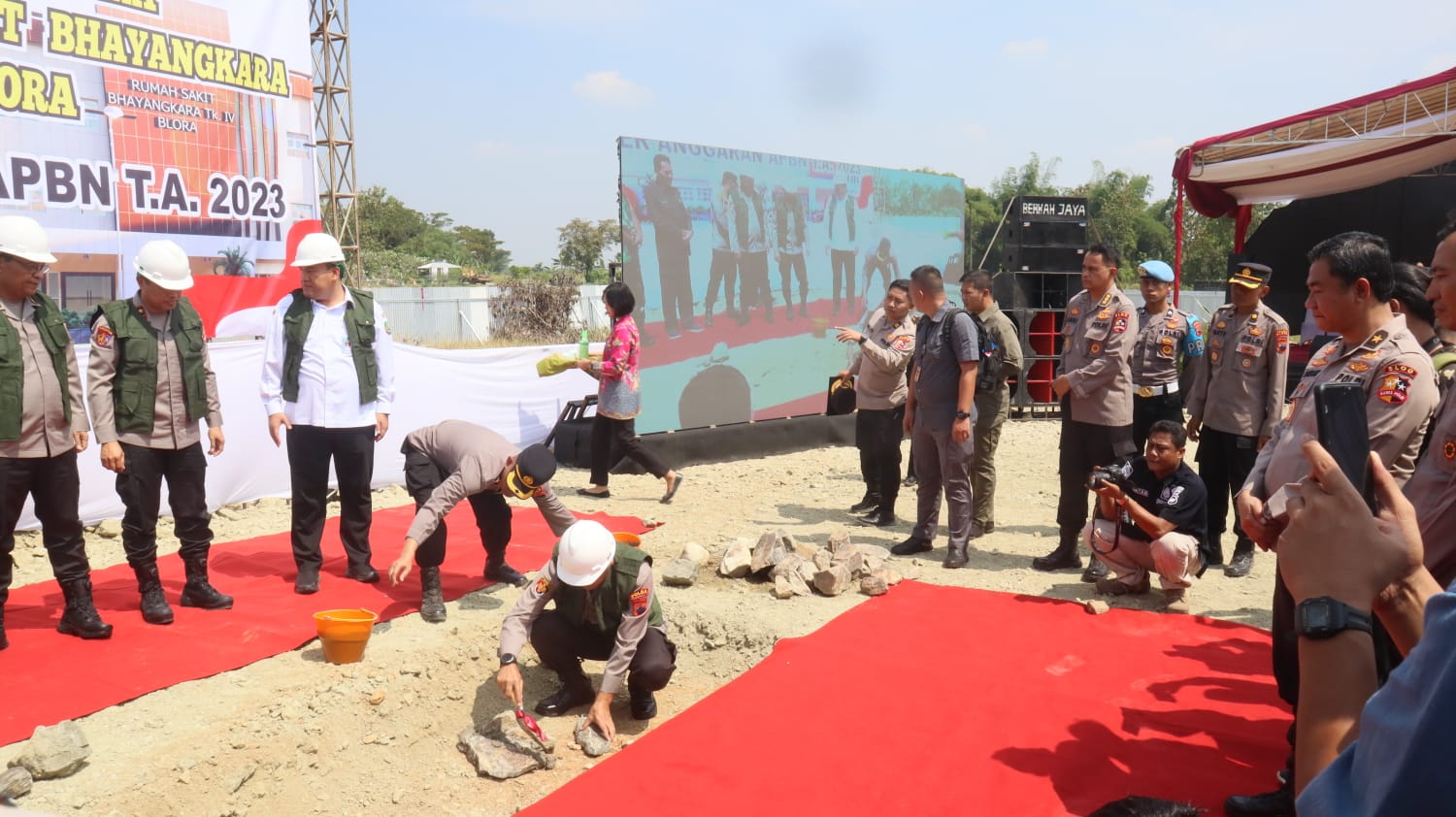 Pembangunan Rumah Sakit Bhayangkara Tingkat IV di Kabupaten Blora mulai dilaksanakan