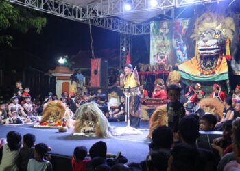 24 Tahun, Barongan Risang Guntur Seto Konsisten Lestarikan Kesenian Kahas Blora