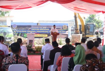 pekerjaan revitalisai Terminal Tipe A Cepu