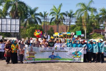 Isi MPLS, Siswa dan Guru SD di Cepu Pawai Menyambut Tahun Baru Hijriah