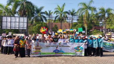 Isi MPLS, Siswa dan Guru SD di Cepu Pawai Menyambut Tahun Baru Hijriah