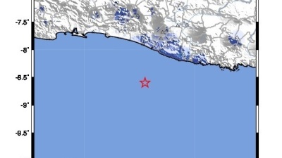 Kembali Terjadi! Gempa Bumi Tektonik M4,3 Dirasakan di Bantul