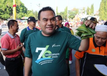 Bupati Blora Arief Rohman dalam peringatan hari koperasi