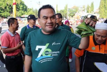 Bupati Blora Arief Rohman dalam peringatan hari koperasi