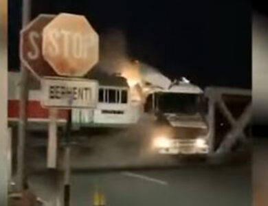 KA Brantas tabrak Truk Trailer