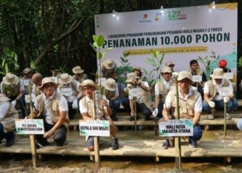 Komitmen Jaga Keberlanjutan Lingkungan, SKK Migas Targetkan Tanam 2 juta Pohon