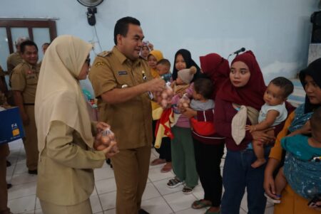 Cegah stunting dengan sedekah telur