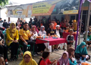 Aksi Sosial Jalan Sore Sehat dan Santunan Anak Yatim Bersama Kak Kristi, Siswanto: Keren dan Menginspirasi