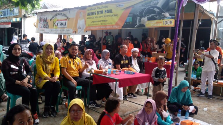 Aksi Sosial Jalan Sore Sehat dan Santunan Anak Yatim Bersama Kak Kristi, Siswanto: Keren dan Menginspirasi