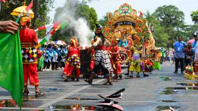 Karnaval Cepu, Kontingen SD Negeri 3 Cepu Memukau dengan Tema Budaya