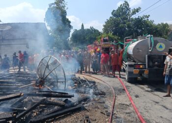 Laporan Tanggap BPBD Blora dalam Menangani Kejadian Kebakaran Rumah di Desa Janjang