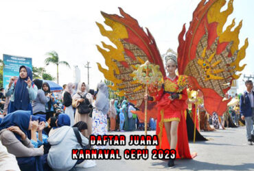 Daftar Juara Karnaval Cepu 2023