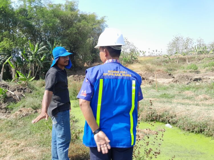 Upaya Penanganan Banjir di Cepu, Pembangunan Embung Nglebok Capai 10%