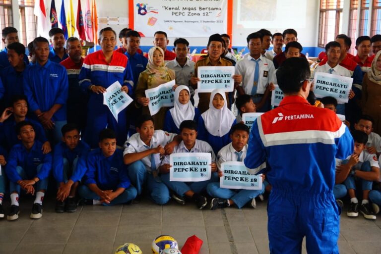 Pertamina EP Cepu Sebarkan Energi Baik di HUT Ke-18
