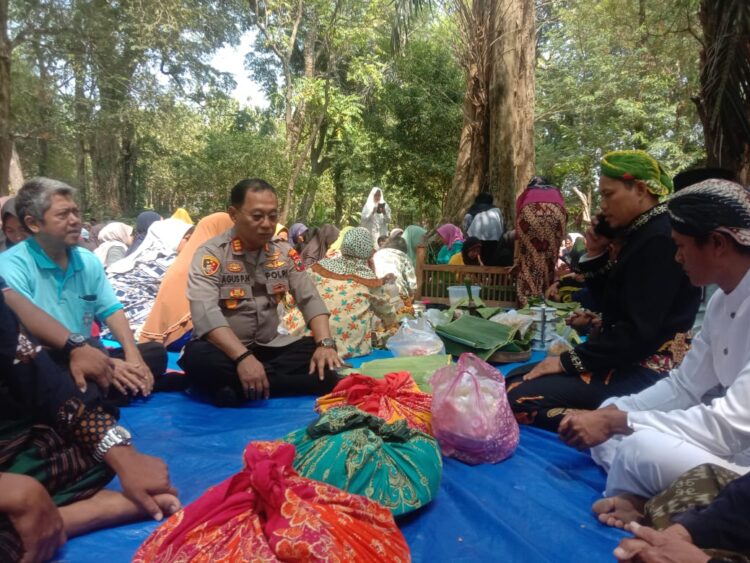 Sedekah Bumi Desa Jipang, Kapolsek Cepu: Banyak Situs Budaya Yang Perlu Perhatian 