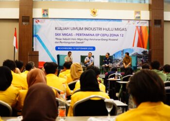 Mahasiswa di Bojonegoro Ikuti Kuliah Umum Industri Hulu Migas