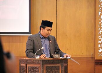 Juru bicara Badan Anggaran DPRD Blora, Achlif Nugroho Widi Utomo