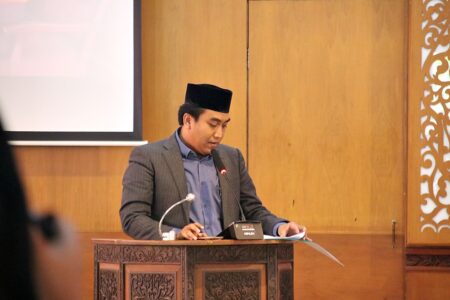 Juru bicara Badan Anggaran DPRD Blora, Achlif Nugroho Widi Utomo