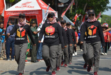 Lomba Gerak Jalan 2023 di Kecamatan Cepu Kabupaten Blora