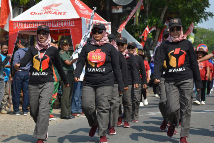 Lomba Gerak Jalan 2023 di Kecamatan Cepu Kabupaten Blora